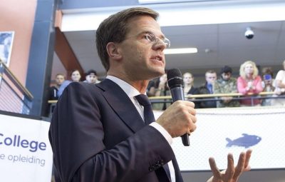 Prime minister Mark Rutte